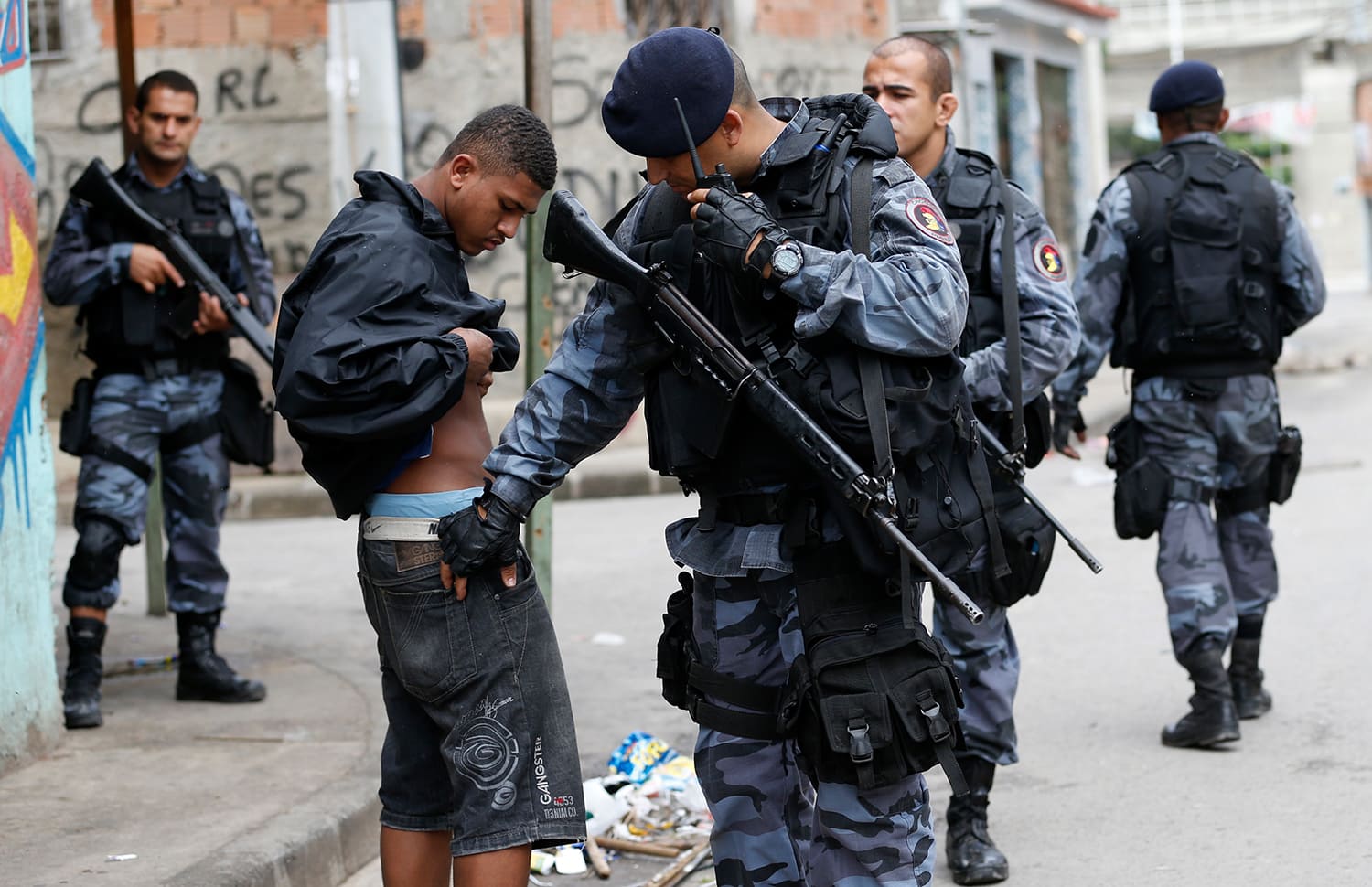 In Brazil, the police behave as in the civil war and repeatedly target innocent people.