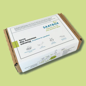 Bio saatbox urbanroots terre des hommes schweiz Geschenkshop