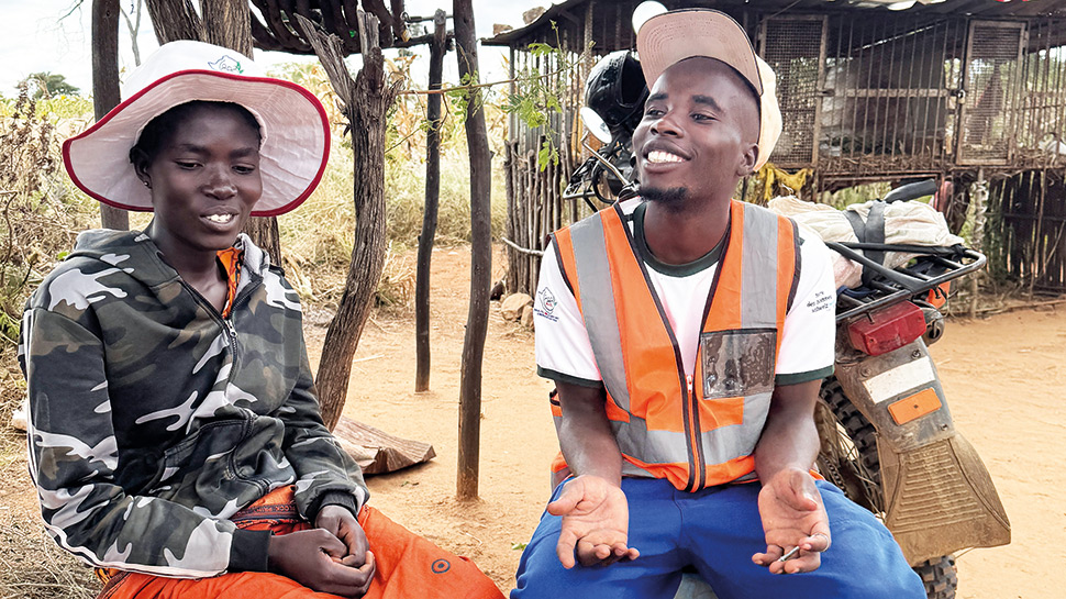 Panashe Sibanda und Janet Mutandwa, Simbabwe, terre des hommes schweiz