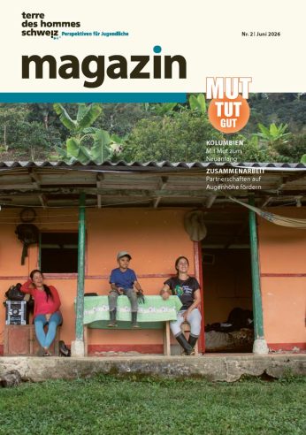 Cover Magazin terre des hommes schweiz Nr. 2/2026